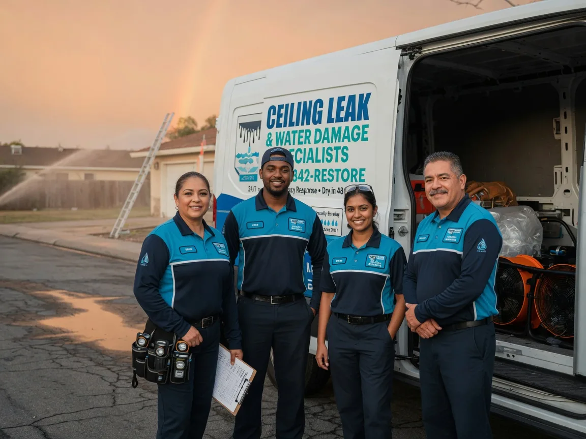 Ceiling Leak Cleanup company in Florida